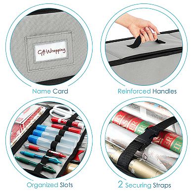 Hearth & Harbor Wrapping Paper Storage Container