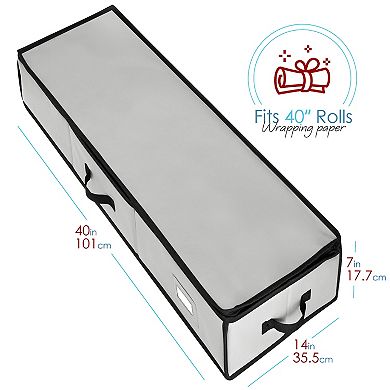 Hearth & Harbor Wrapping Paper Storage Container