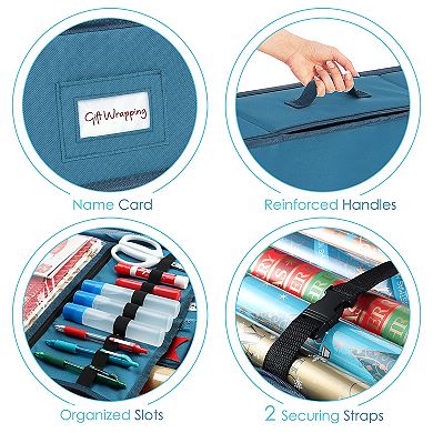 Hearth & Harbor Wrapping Paper Storage Container