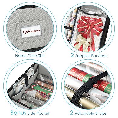 Hearth & Harbor Wrapping Paper Storage Container