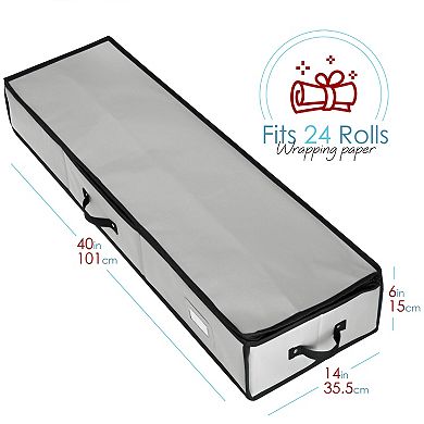 Hearth & Harbor Wrapping Paper Storage Container