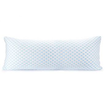 Nestl Memory Foam Cooling Pillow Heat and Moisture Reducing Ice Silk and Gel Infused