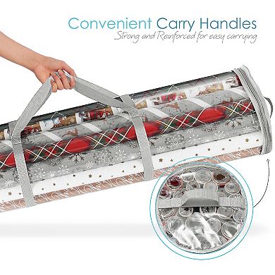 Hearth & Harbor Wrapping Paper Storage Container