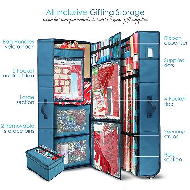 Hearth & Harbor Wrapping Paper Storage Container