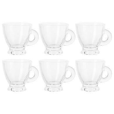 Retroware by Home Essentials Set of 6 Barista Cups