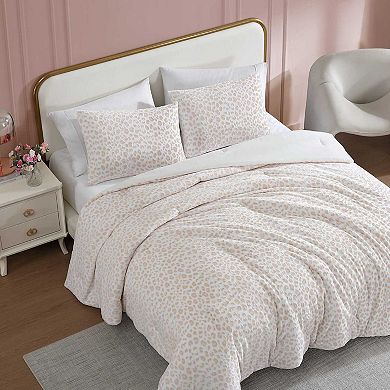 Betsey Johnson Leopard Comforter Set