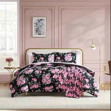 Betsey Johnson Garden Floral Comforter Set