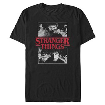 Big & Tall Stranger Things Will On Fire Graphic Tee