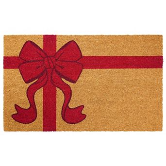 St. Nicholas Square® Bow Coir Doormat