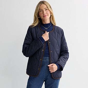 Women's Croft & Barrow® Quilted Jacket