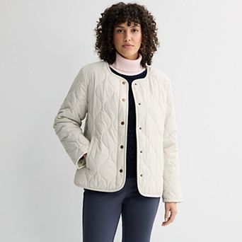 Women's Croft & Barrow® Quilted Jacket