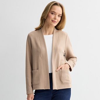 Women's Croft & Barrow® Textured Knit Cardigan
