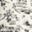 Egret Black Toile