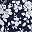Navy Blossom Floral