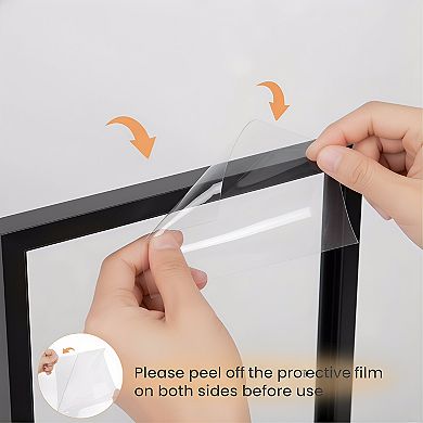 Picture Frame Set of 5 for 11x14 Photos with Mat for 8x10