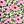 Pink Green Floral