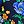 Navy Poppy Floral