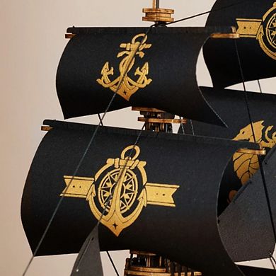 3D Puzzle Pirate Ship Seahorse 603pcs DIY
