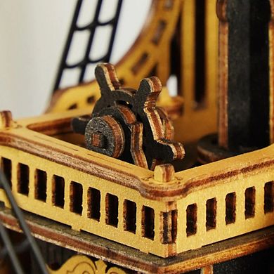 3D Puzzle Pirate Ship Seahorse 603pcs DIY