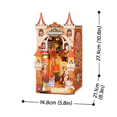 3D Book Nook Puzzle: Fairytale Amusement Park 257pcs DIY