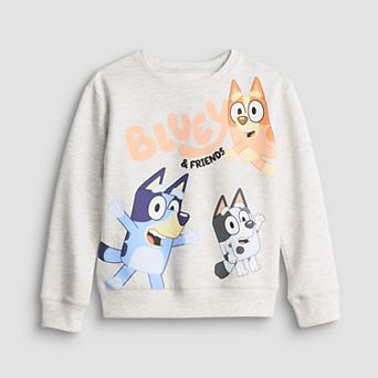 Boys 4-12 Jumping Beans® Bluey & Friends Graphic Fleece Pullover Sweatshirt