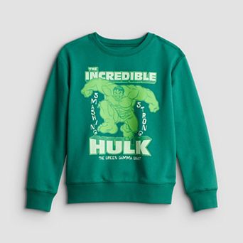 Boys 4-12 Jumping Beans® The Incredible Hulk Graphic Pullover Sweatshirt