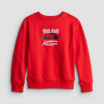 Boys 4-12 Disney / Pixar's Jumping Beans® Lightning McQueen Graphic Fleece Pullover Sweatshirt