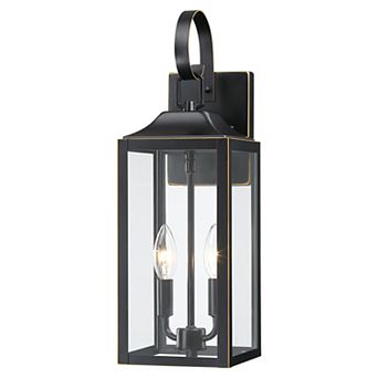 18" 2-Light Outdoor Wall Light