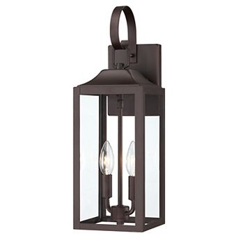 18" 2-Light Outdoor Wall Light