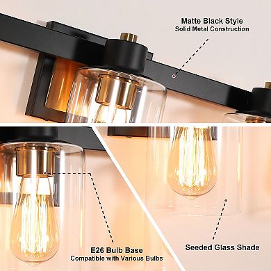 50 in. 6-Light Vanity Light for Bathroom