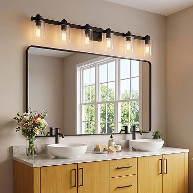 50 in. 6-Light Vanity Light for Bathroom