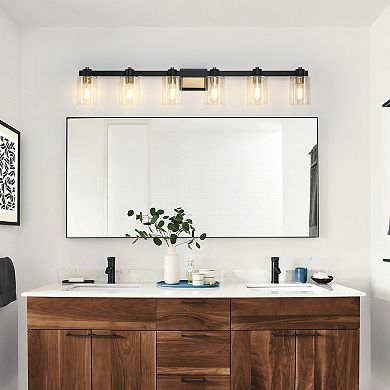 50 in. 6-Light Vanity Light for Bathroom