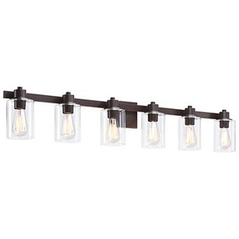 50 in 6-Light Vanity Light for Bathroom