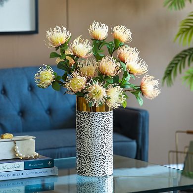 5.3x11.8" Ceramic Vase