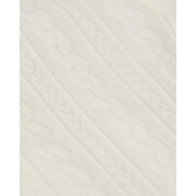 Baby and Toddler Cotton-Rich Faux Cable Knit Footie