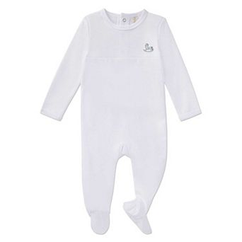 Baby "Rocking Pony" Embroidered 100% Pima Cotton Footie