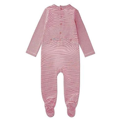 Baby and Toddler "Generation MiniMoi" Stretchy Mini-Striped Cotton-Rich Footie