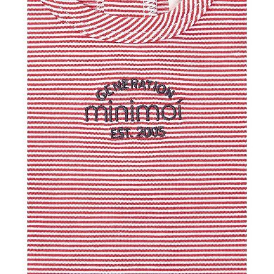 Baby and Toddler "Generation MiniMoi" Stretchy Mini-Striped Cotton-Rich Footie
