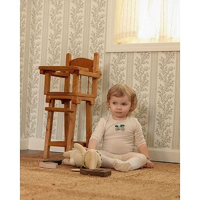 Baby "Bicycle Basket of Blooms" Embroidered Footie