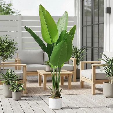 3.8FT Artificial Bird of Paradise with Planter