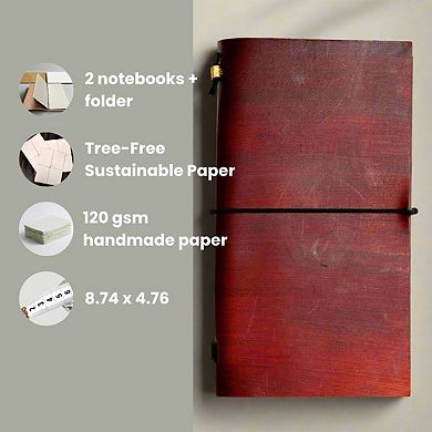 Refillable Leather Traveler's Notebook
