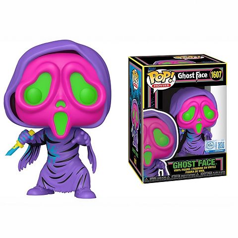 Детские фигурки Funko Pop! Scream: Ghost Face #1607 Black Light