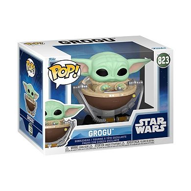Funko Pop! Star Wars, The Mandalorian: Grogu in Pram #823