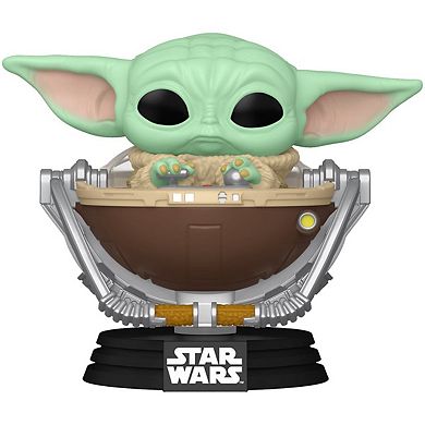 Funko Pop! Star Wars, The Mandalorian: Grogu in Pram #823