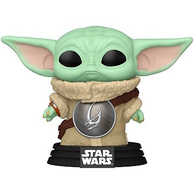 Funko Pop! Star Wars, The Madalorian: Grogu w Crest #819