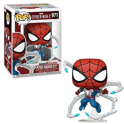 Детские фигурки Funko Pop! Gamerverse: Spiderman 2 Peter Parker Advanced Suit 2.0 #971