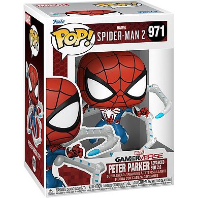 Funko Pop! Gamerverse: Spiderman 2 Peter Parker Advanced Suit 2.0 #971