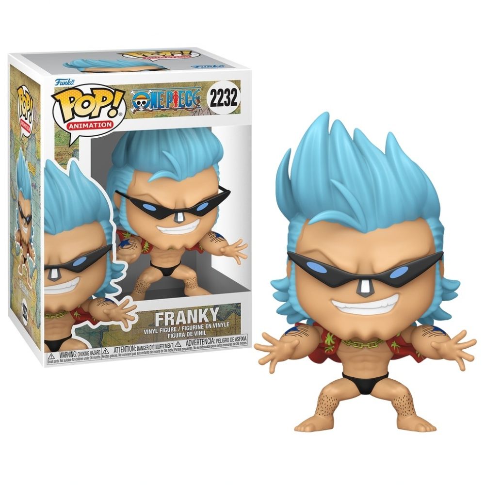 Детские фигурки Funko Pop! One Piece: Franky w Sunglasses #2232 — фото 1