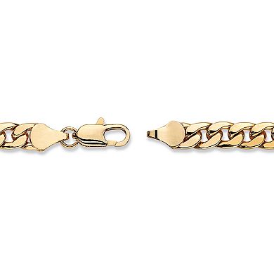 Men's Gold Ion-Plated Curb-Link Classic Bracelet 8" (6.5mm)