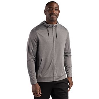 Clique Dash Recycled Mens Full Zip Hooded Sweatshirt